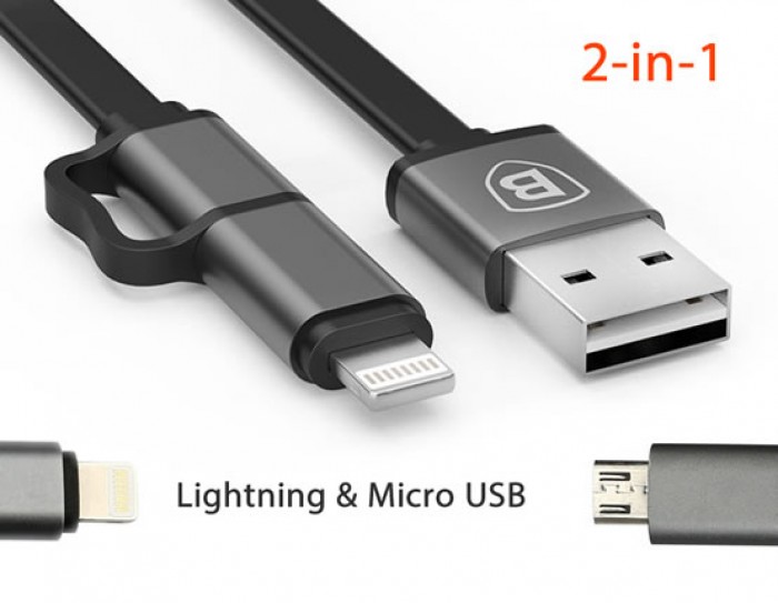 Dagaanbieding - 2-in-1 Micro USB en Lightning dagelijkse aanbiedingen